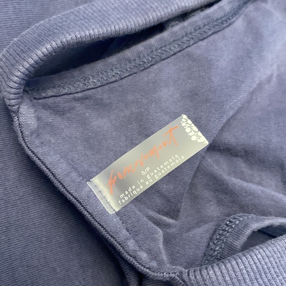 NWOT Free People Movement Hot Shot Mini Dress “Blue Indigo “ Small - Picture 6 of 6